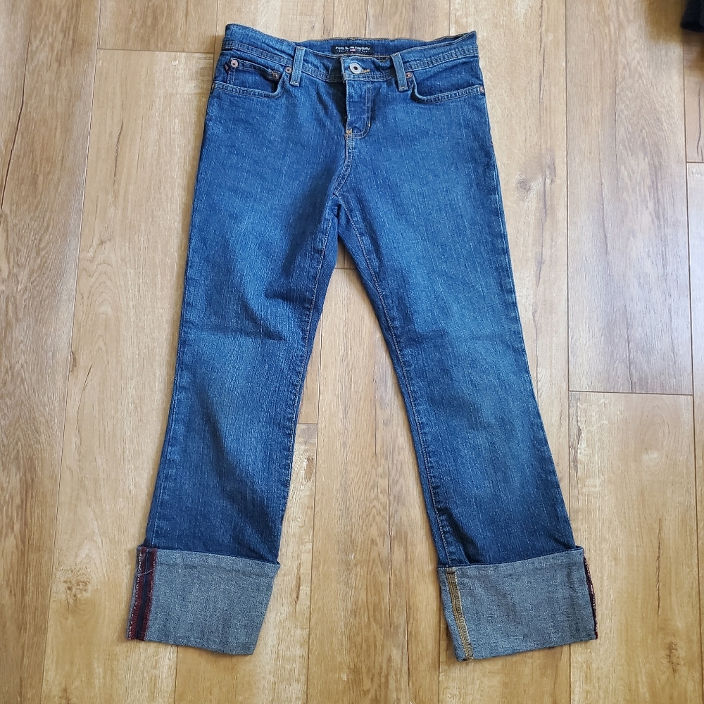 New Polo Ralph Lauren Womens Size 26 Cropped Maria Jeans 36L 15